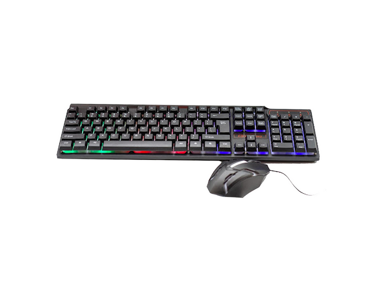Kit Gamer Teclado + Mouse RGB Retroiluminado