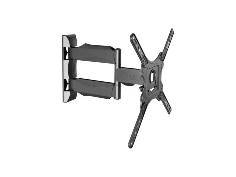 Soporte TV 32-55 pulg. 3 Brazos Ajustable Negro