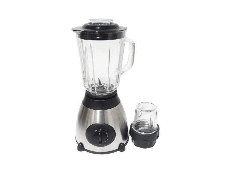 Licuadora Juguera Jarra Vidrio 1.5 LT 1000 Watt Negro