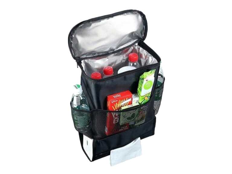 Bolso Organizador Térmico Cooler Automóvil Negro Importclick