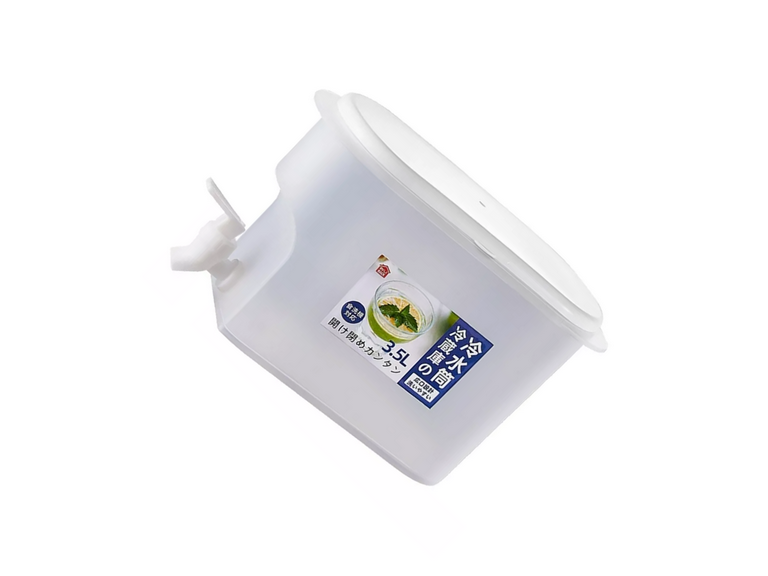 Jarra Dispensador Bebida Agua Jugo Refrigerador Grifo 3.5 L