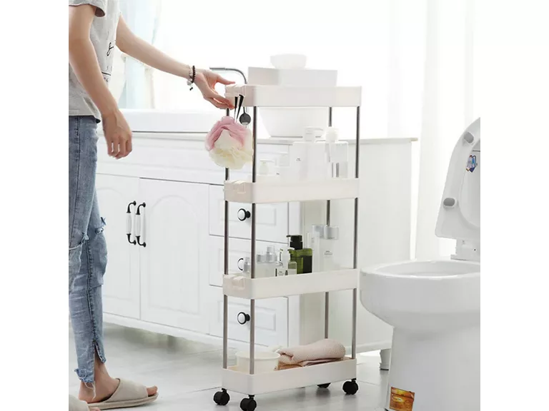 Estante Organizador Ruedas 4 Niveles Cocina 94x40x13 cm