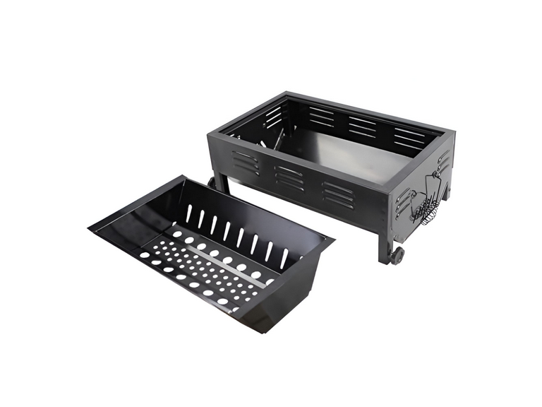Parrilla Brasero Plegable Portátil Asado 48x48.5x30 cm