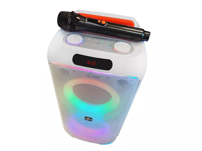 Parlante Flaming Party Bass 6.5 pulgadas White