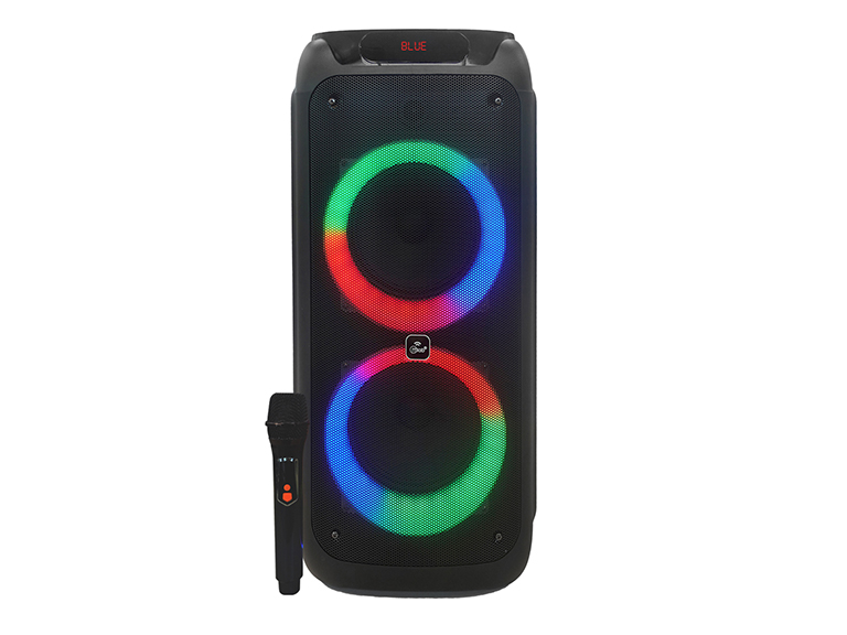 Parlante Flaming Big Bass 8 pulgadas Black
