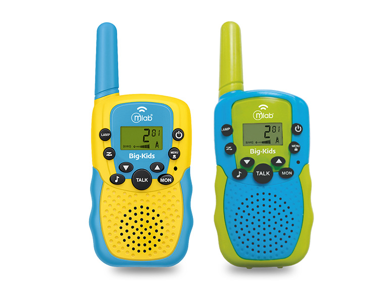 Kit Walkie Talkie Big Kids 22 Canales con Linterna