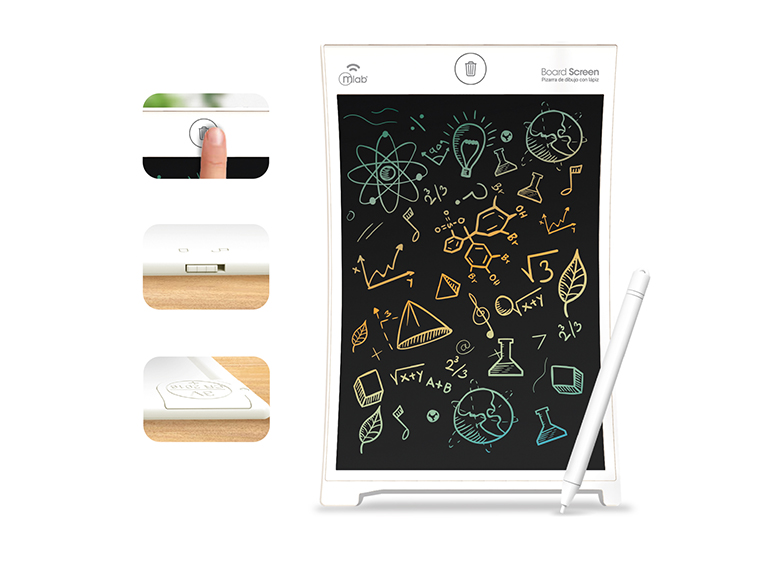 Tablet Escritura Lcd 8.5 pulgadas Pizarra con Lapiz Multicolor