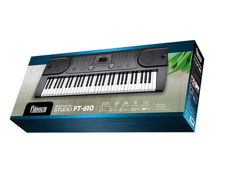 Teclado Musical Electronico 61 Teclas Studio  FT-610
