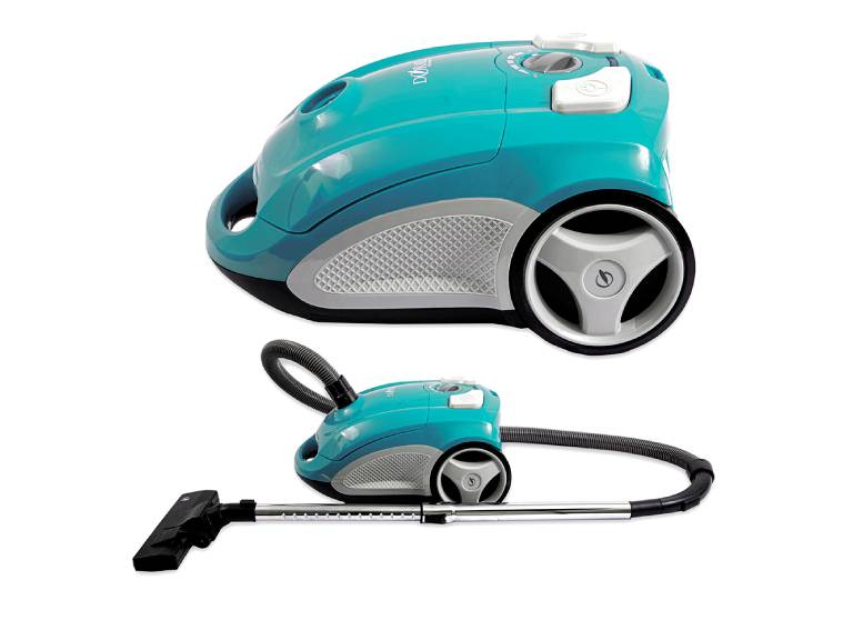 Aspiradora Eléctrica de Piso Le Mans 3.5 Lts Turquesa