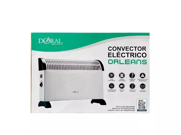 Convector Eléctrico Orleans Doral