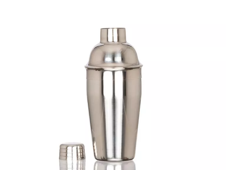 Coctelera metálica plateada SILVER 500cc