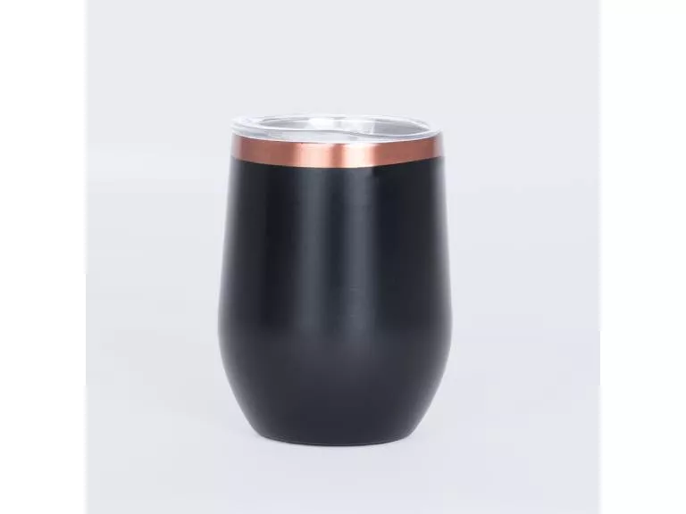 Vaso térmico negro encobrizado LEEDS 350cc