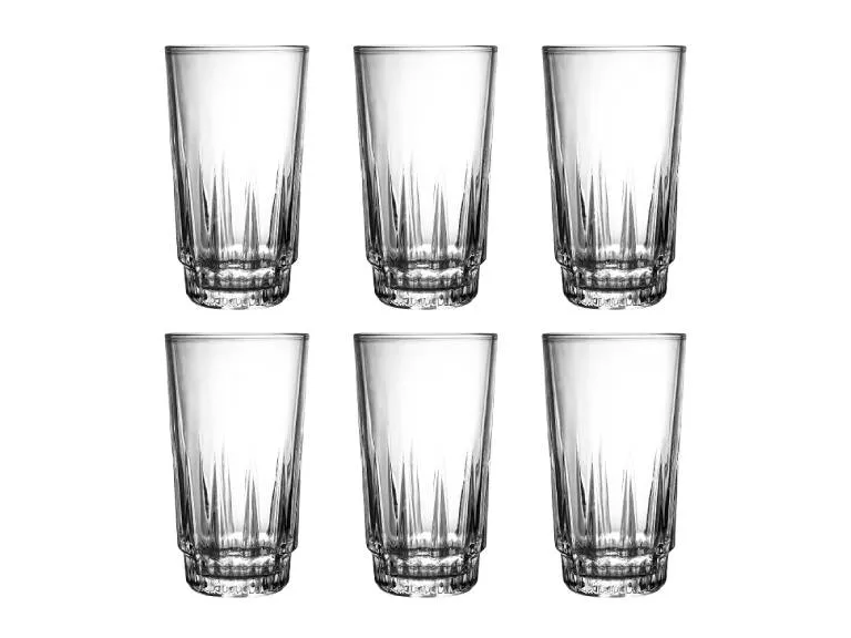 Set de 6 vasos modelo Classic Largo