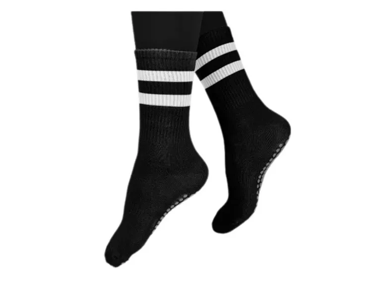 Calcetines Antideslizantes Yoga Pilates Negro