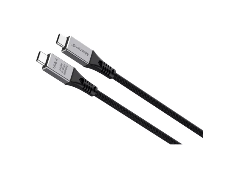 Cable USB 4 Tipo C Dual 8K 1mt Master-G