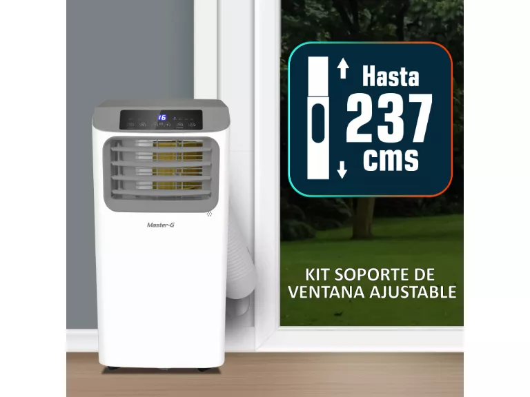 Aire Acondicionado Portátil Wifi 12000 BTU 4en1