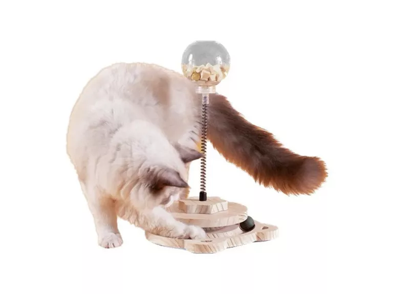 Juguete Interactivo Dispensador Comida Mascota