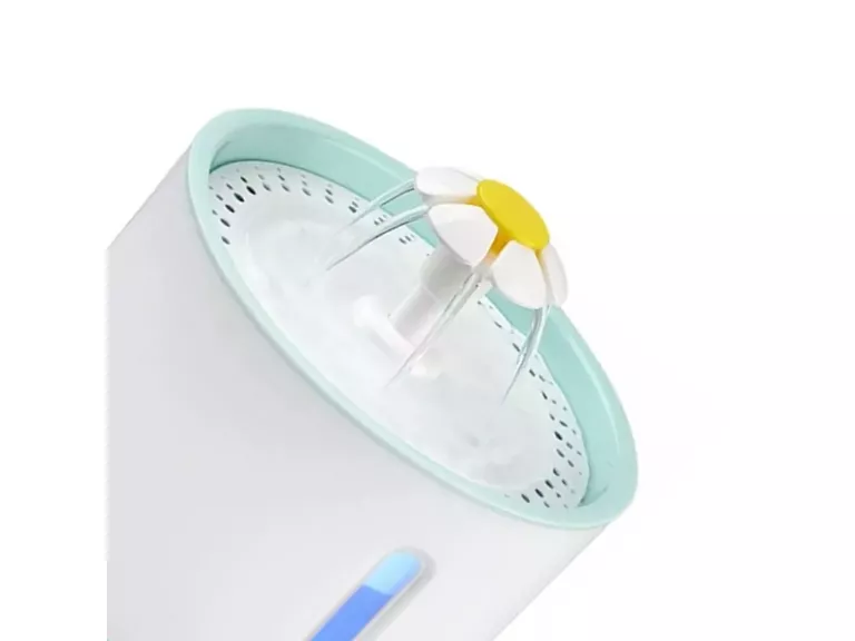 Bebedero Fuente Eléctrico 2.4 LT Blanco Celeste