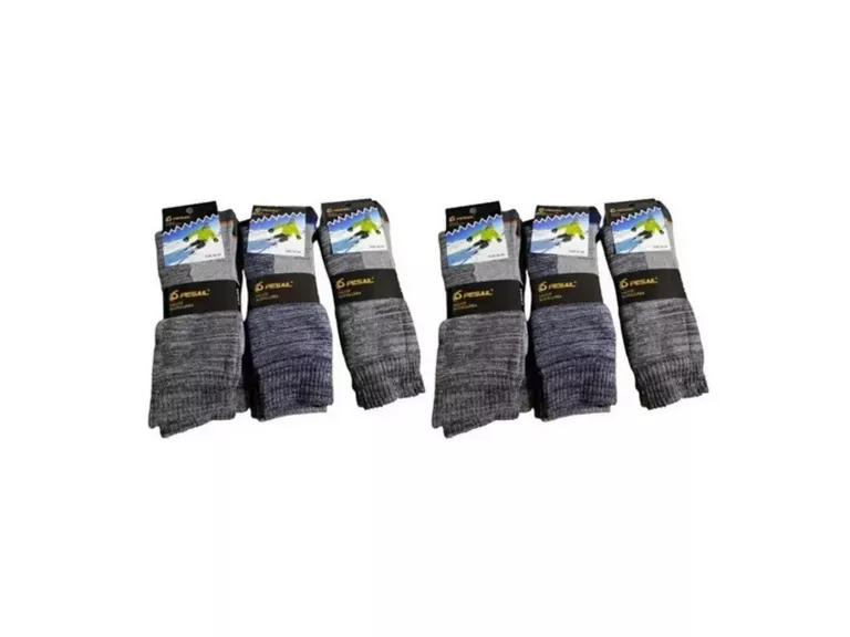 Pack 12 Calcetines Térmicos Trekking Montaña 40-46
