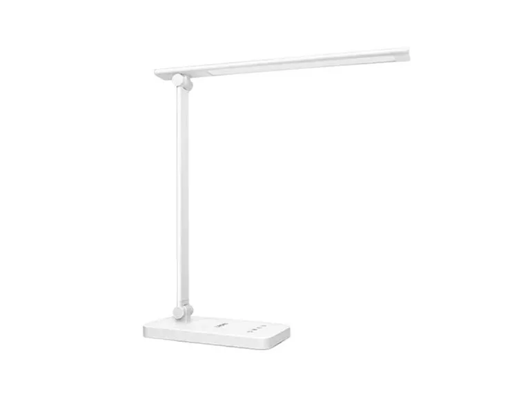 Lámpara Cargador Táctil LED 29x33x17 Blanco