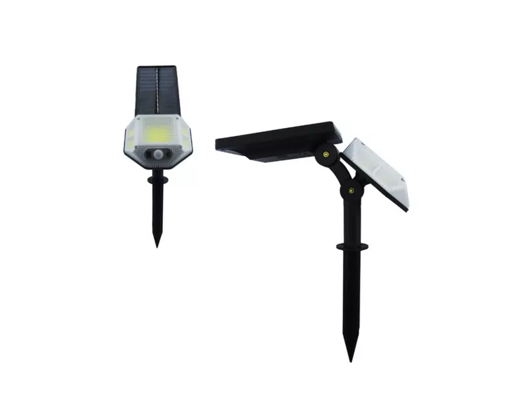 Estaca LED Solar COB PVC Sensor Control Remoto