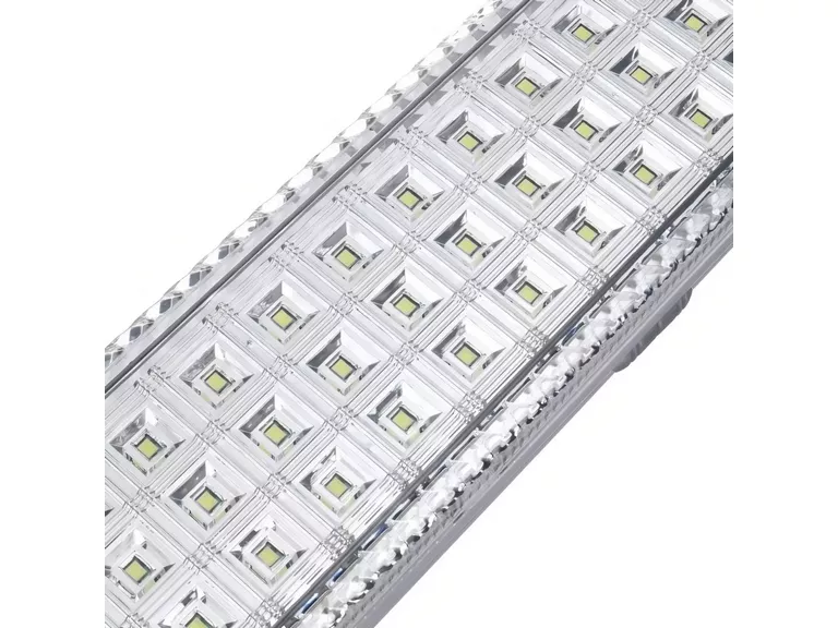 Lámpara Emergencia Luz 60 LED Recargable 24 Horas Blanco