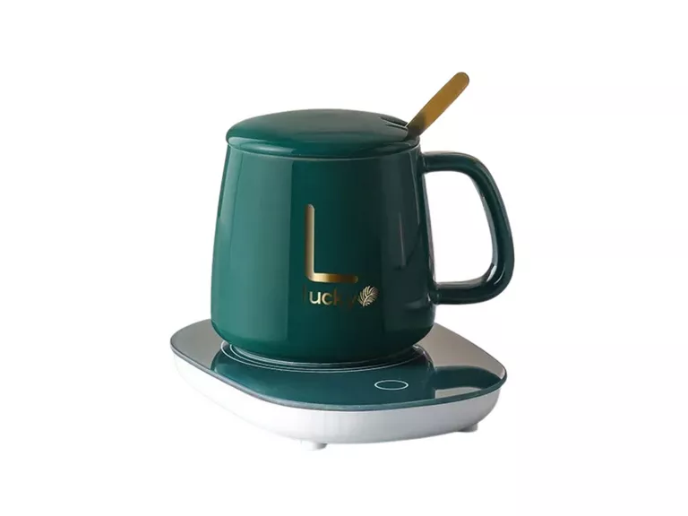 Taza Calentador Electrico 55ºC Verde