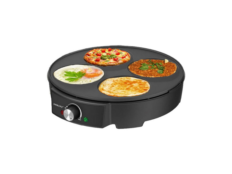Sartén Pancake Maker Plancha Multiuso 4 en 1