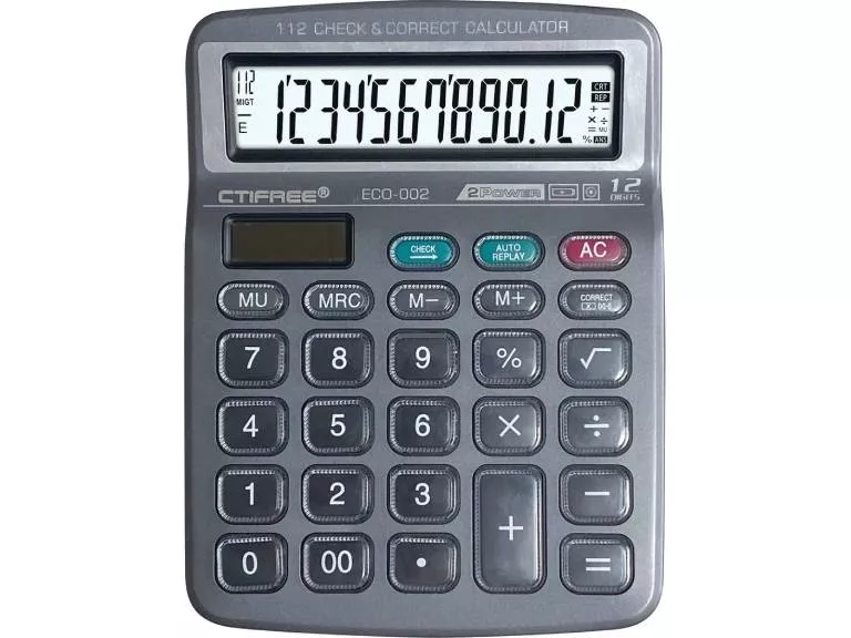 Calculadora Eco Target 2 Gris
