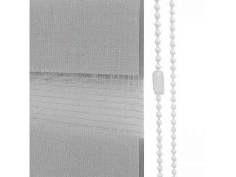 Cortina Roller Persiana Dúo Gris 180x220