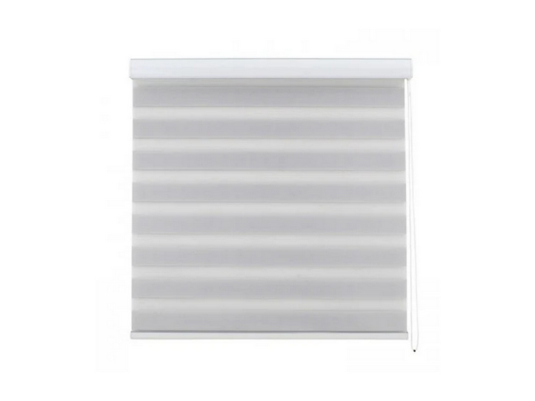 Cortina Roller Persiana Dúo Gris 180x220