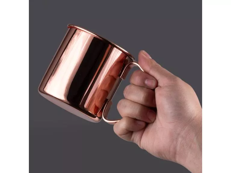 Tazón metálico Encobrizado COPPER 1/2 L