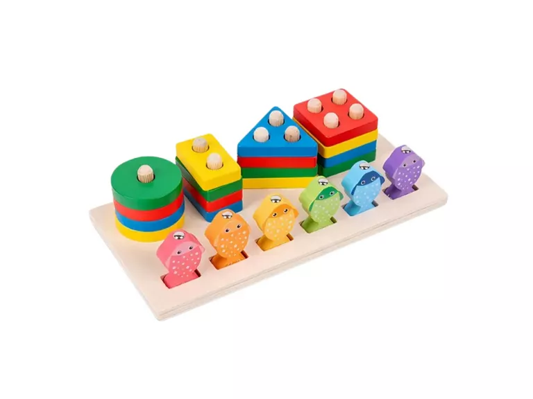 Juego Pesca Magnético Infantil Madera Multicolor