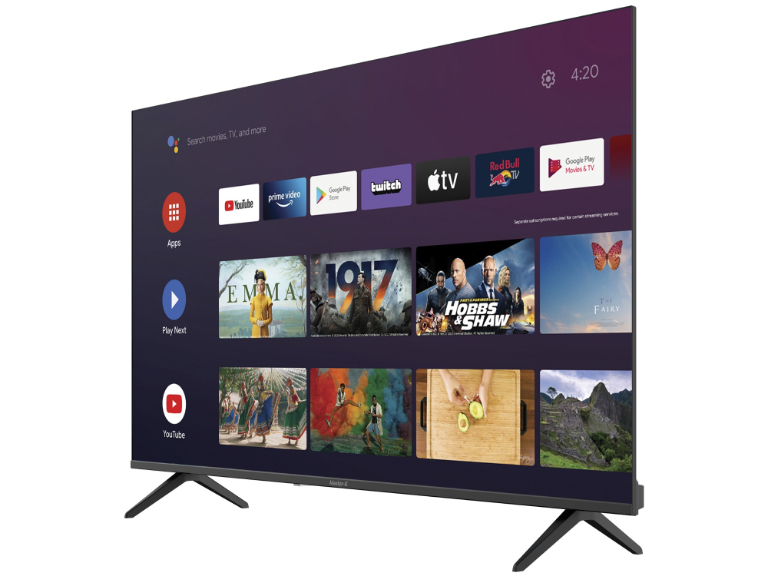 Smart TV Led 55 Android 4K Bluetooth Master-G