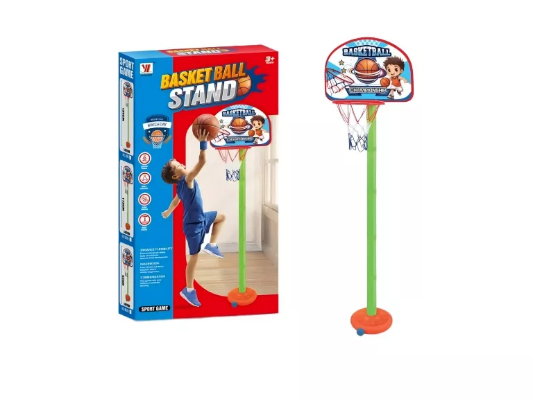 Canasta de Baloncesto Infantil Ajustable con Base Rellenable