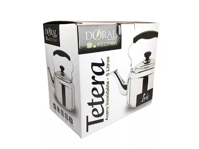 Tetera Acero Inoxidable Iris de 5 litros