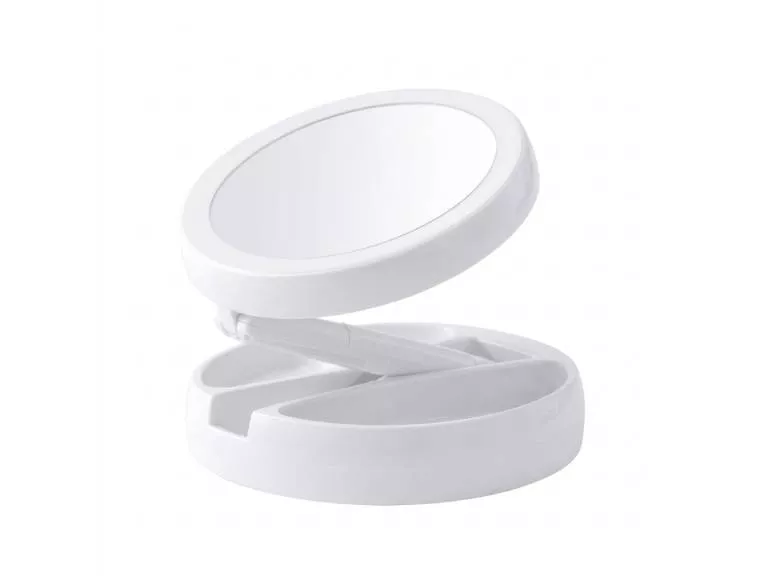 Espejo con Luz LED para Maquillaje Plega