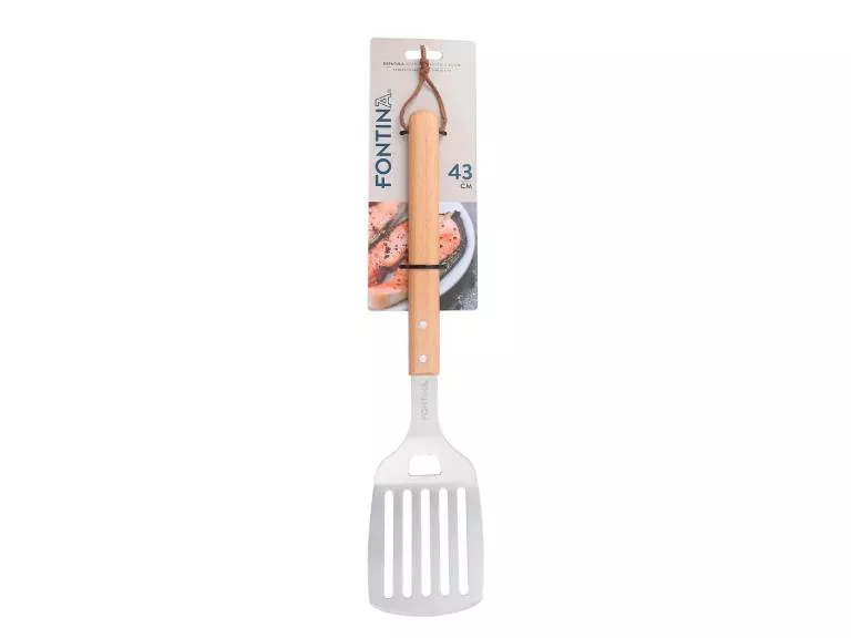 Espátula Parrilla Acero Inoxidable 43cm