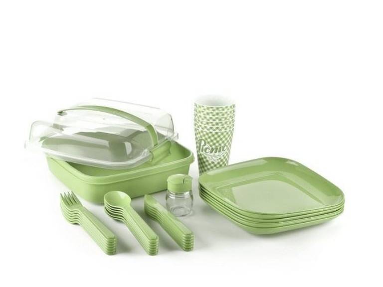 Set Picnic Lovely 32 Piezas varios colores