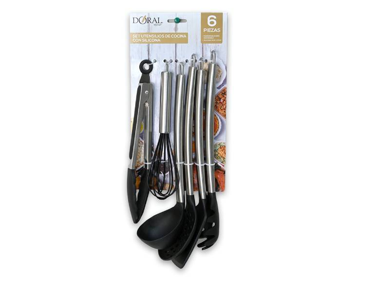 Set Utensilios de Cocina Doral 6 Piezas 